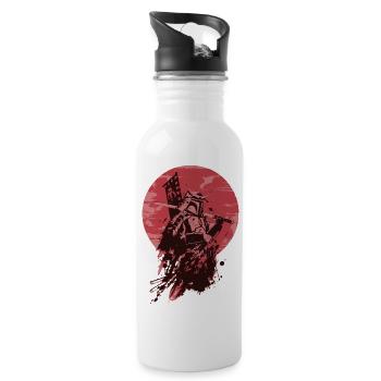 Samurai - 20 oz Water Bottle - white - Right