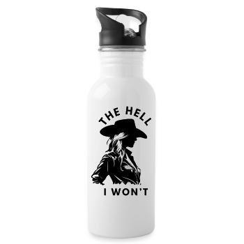 Country mama - 20 oz Water Bottle - white - Right