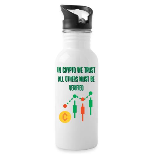 Sarcastic Bitcoin Investor T-shirt - 20 oz Water Bottle