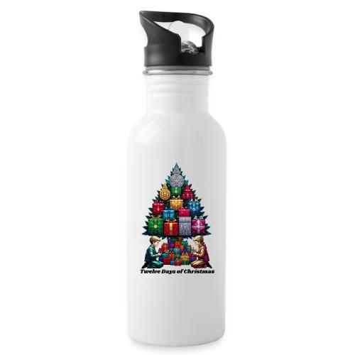 Twelve Days of Gifts T-Shirt - 20 oz Water Bottle
