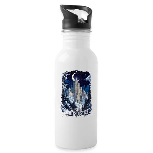 Celestial Winter Temple T-Shirt - 20 oz Water Bottle