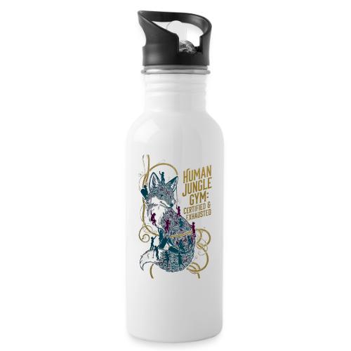Human Jungle Gym Fox Tee - 20 oz Water Bottle