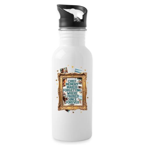 Chief Memory Maker T Shirt, Forgetting Where - 20 oz Water Bottle