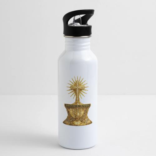 Wisdom is Heaven - 20 oz Water Bottle