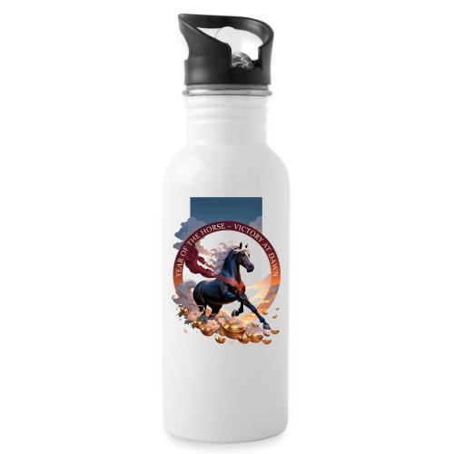 Year of the Horse Dawn T Shirt,Lunar New Year Gift - 20 oz Water Bottle