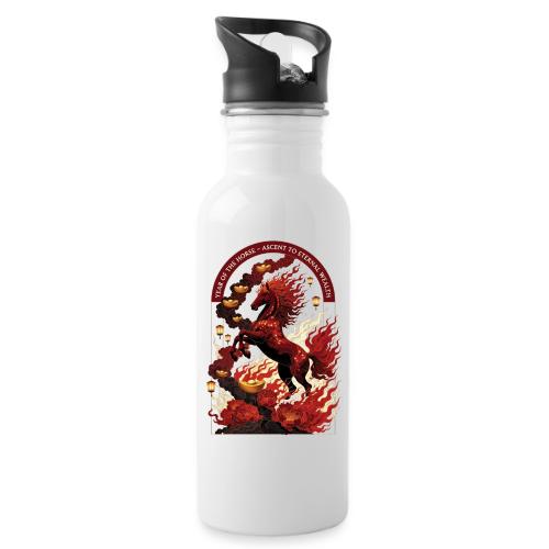 Year of the Horse Rise T Shirt,Lunar New Year Gift - 20 oz Water Bottle