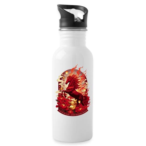 Year of the Horse Ascent T Shirt, Lunar New Year - 20 oz Water Bottle