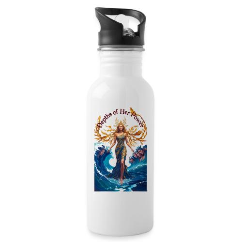 Women’s Day Tidal Sovereign T Shirt, Gift for Wife - 20 oz Water Bottle