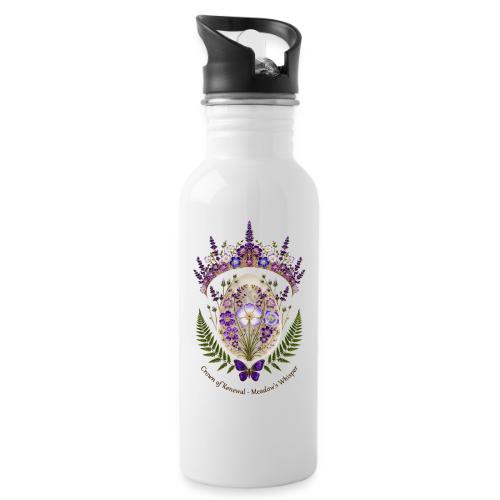 Spring Meadow Crown Tee, Cottagecore Renewal Gift - 20 oz Water Bottle