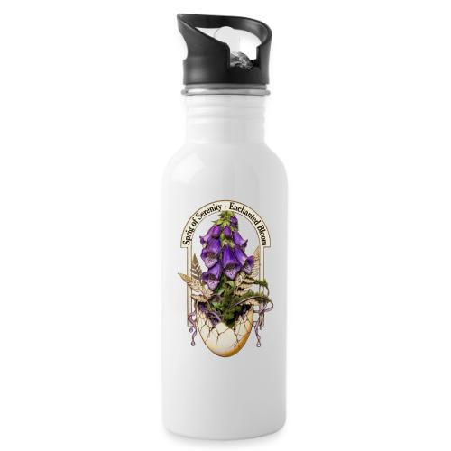 Spring Serenity Foxglove Tee, Easter Gift for wife - 20 oz Water Bottle