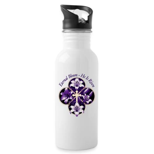 Easter Eternal Bloom Lily Crown T Shirt, Gift - 20 oz Water Bottle