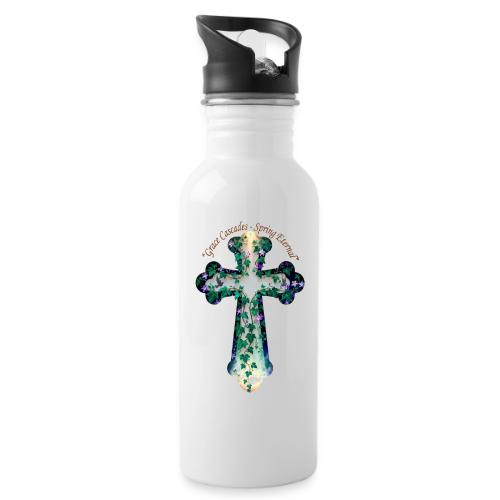 Easter Grace Cascades Eternal T Shirt, Mercy Gift - 20 oz Water Bottle