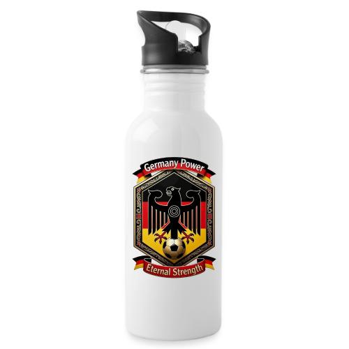 Germany Eagle Power T-Shirt, Flag Pride Gift - 20 oz Water Bottle