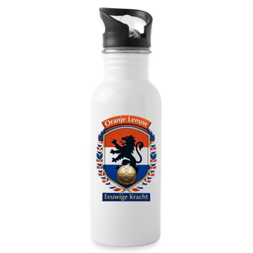 Netherlands Lion Premium T-Shirt, Dutch Flag Gift - 20 oz Water Bottle