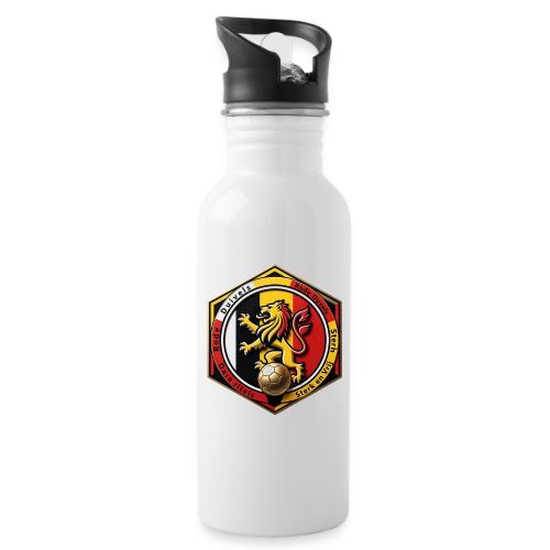 Belgium Lion Valor T-Shirt, Belgian Pride Gift - 20 oz Water Bottle