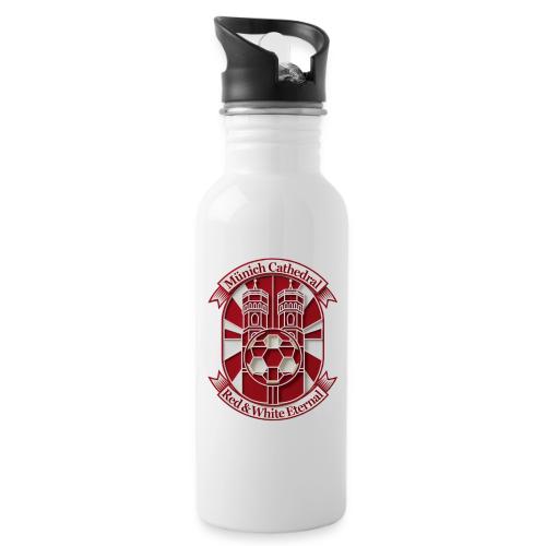 Munich Cathedral T Shirt, German Football Fan Gift - 20 oz Water Bottle