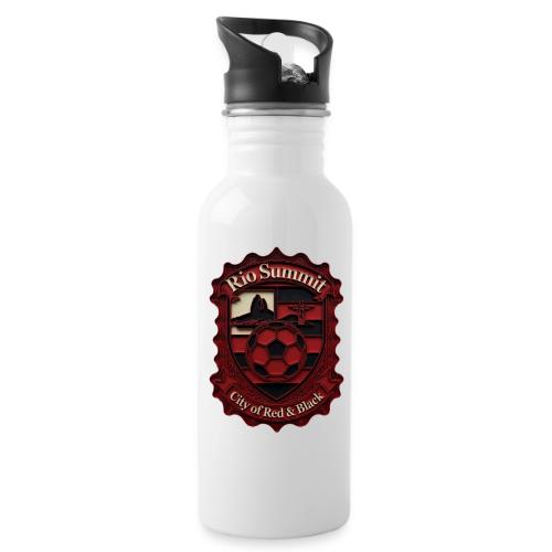 Flamengo Scarlet Summit T-Shirt, Football Gift - 20 oz Water Bottle