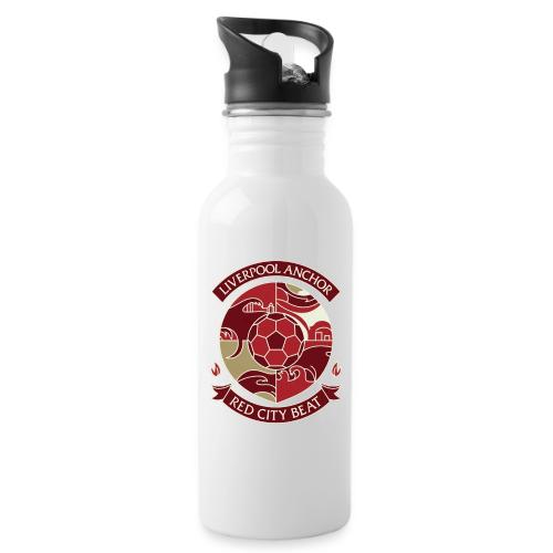 Liverpool Anchor T Shirt, Soccer City Pride Gift - 20 oz Water Bottle