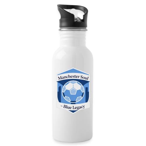 Manchester Soul Soccer City Emblem T Shirt, Gift - 20 oz Water Bottle