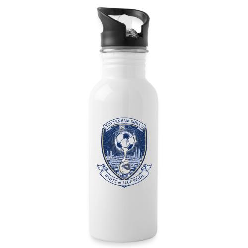 Iconic North London Soccer Emblem Art Print - 20 oz Water Bottle