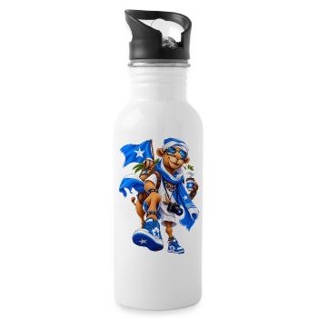 Somali Traveler – Pride on the Move - 20 oz Water Bottle - white - Right