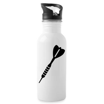 Darts - 20 oz Water Bottle - white - Right