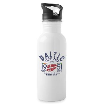 Baltic Yacht club Copenhagen blc - 20 oz Water Bottle - white - Right