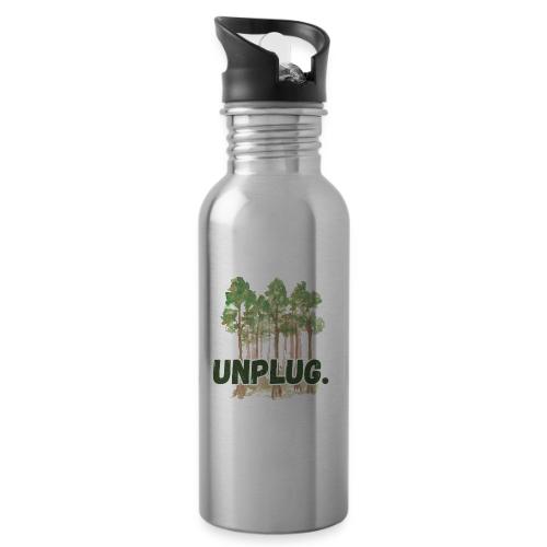 Unplug Series - 4 - 20 oz Water Bottle