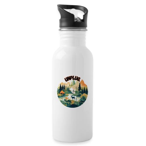 Unplug Series 5 - 20 oz Water Bottle
