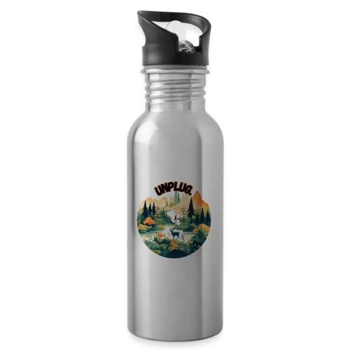 Unplug Series 5 - 20 oz Water Bottle