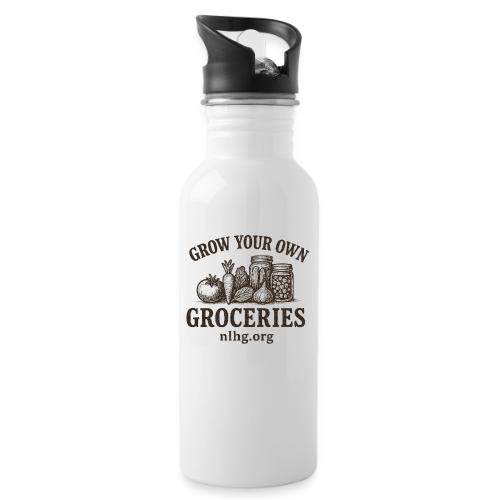 Grow your own Groceries - 20 oz Water Bottle