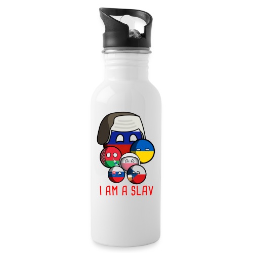 I am a Slav! Countryball - Water Bottle