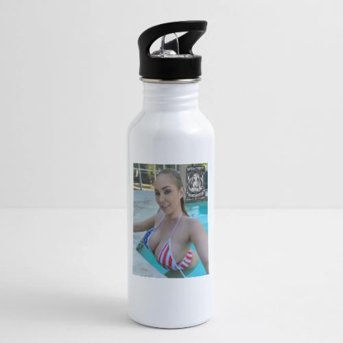 Mary Carey 4 Governor USA swimsuit - 20 oz Water Bottle