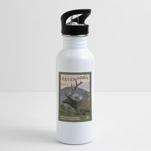 ESTES PARK POSTER - 20 oz Water Bottle