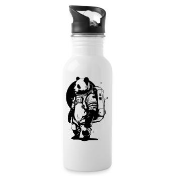 Pandanaut - 20 oz Water Bottle - white - Right