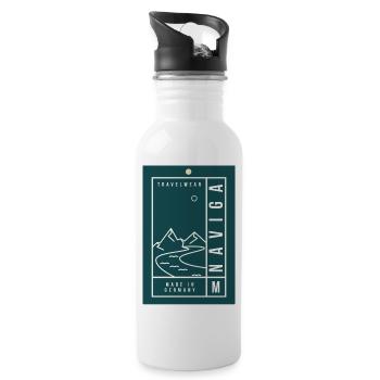 NAVIGA - 20 oz Water Bottle - white - Right