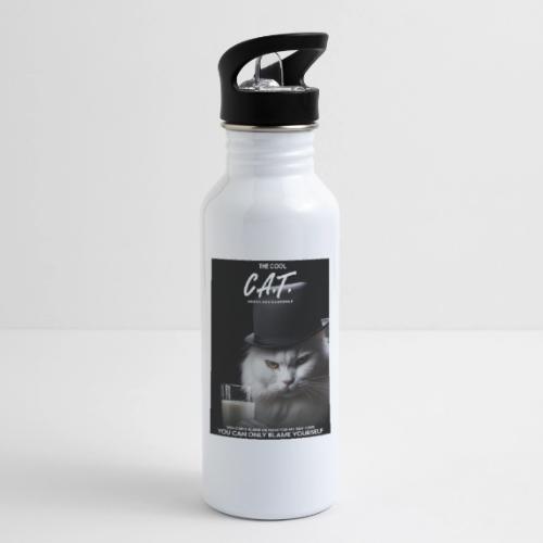 The Cool Cat - 20 oz Water Bottle