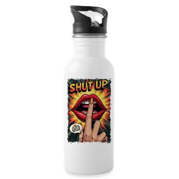 My Own Genius - 20 oz Water Bottle - white - Right