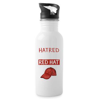 Red Hat Rhetoric Graphic Tee - 20 oz Water Bottle - white - Right