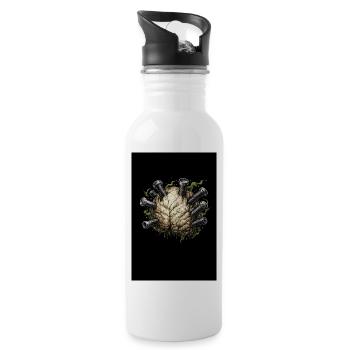 Boltbound Brain Circuits - 20 oz Water Bottle - white - Right
