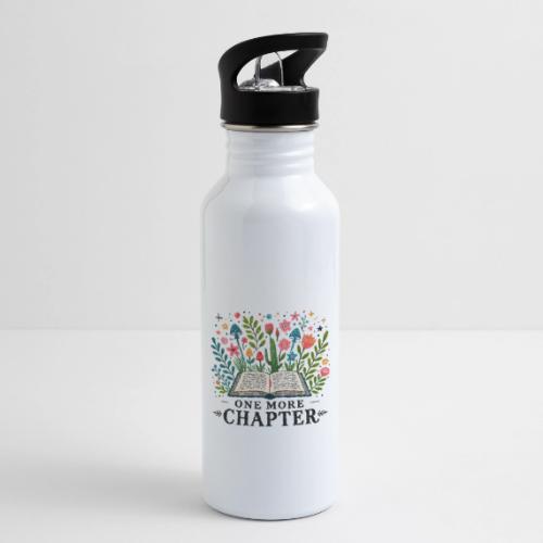 One More Chapter - Book Lover's Addiction - 20 oz Water Bottle