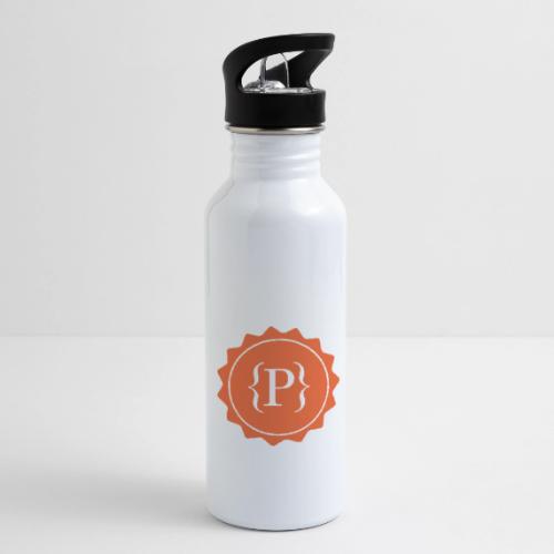 Main Logo Orange - 20 oz Water Bottle