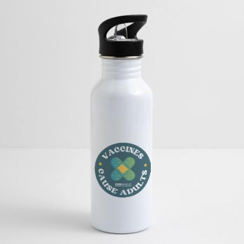 Vaccines Cause Adults_Bandage - 20 oz Water Bottle