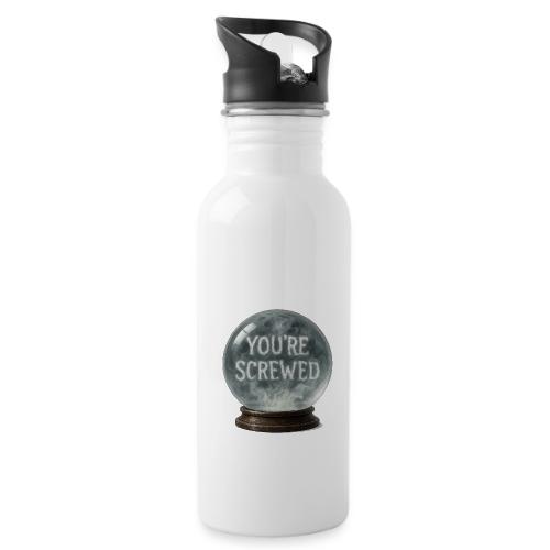 Ominous Fortune Sphere - 20 oz Water Bottle