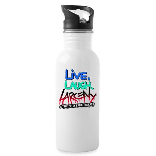 Live Laugh Larceny Spray Paint - 20 oz Water Bottle