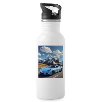 Infinity mind - 20 oz Water Bottle - white - Right