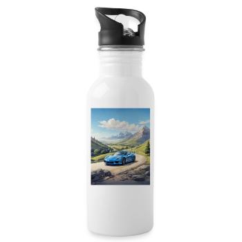 Infinity mind - 20 oz Water Bottle - white - Right
