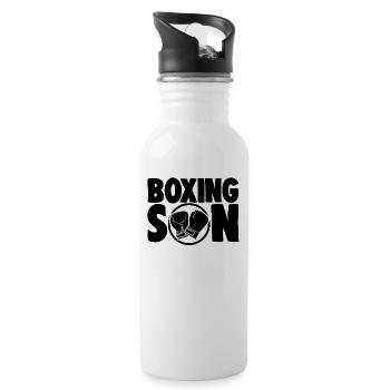 Boxing Son - 20 oz Water Bottle - white - Right