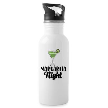 Margarita Night - 20 oz Water Bottle - white - Right