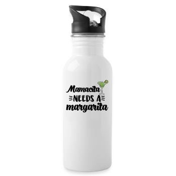 Mamacita Needs A Margaritas - 20 oz Water Bottle - white - Right